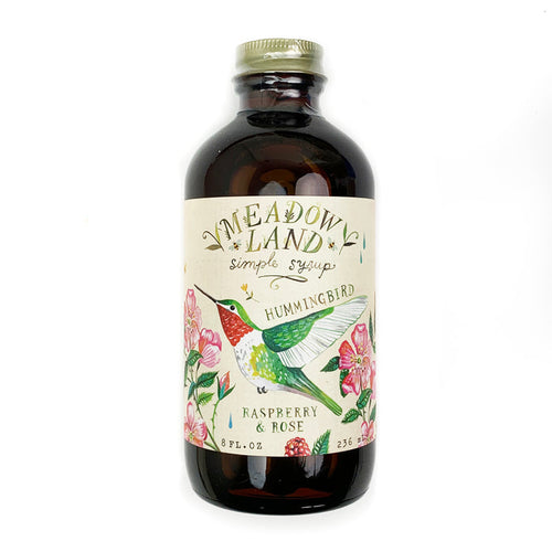 Hummingbird Raspberry & Rose Simple Syrup