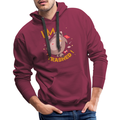 burgundy / S