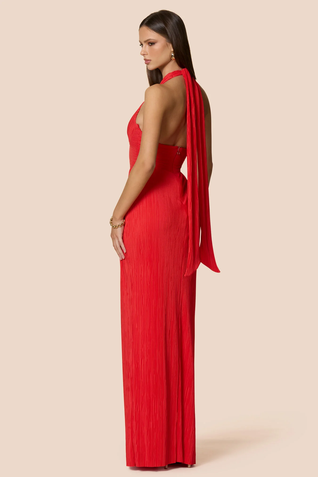 Nookie Belleza Gown - Cherry