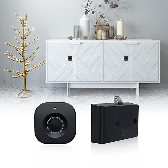Intelligent Fingerprint Drawer Lock – 0.5s Fast Unlock, Rechargeable Electronic Lock for Private Storage