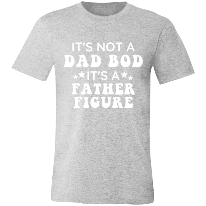 It's Not A Dad Bod It's A Father Figure graphic t-shirt in Athletic Heather