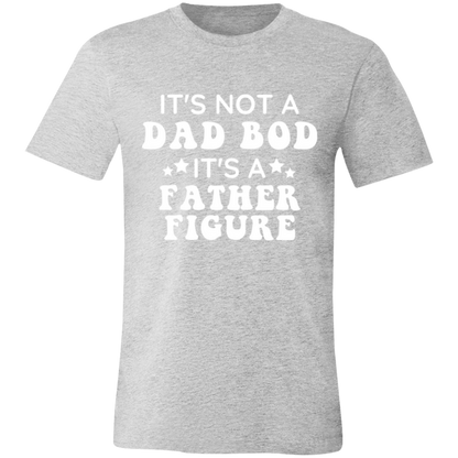It's Not A Dad Bod It's A Father Figure graphic t-shirt in Athletic Heather