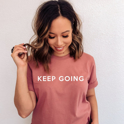 Keep Going graphic t-shirt