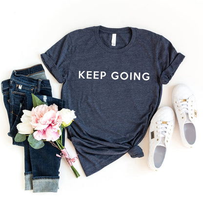 Keep Going graphic t-shirt, product photo 2