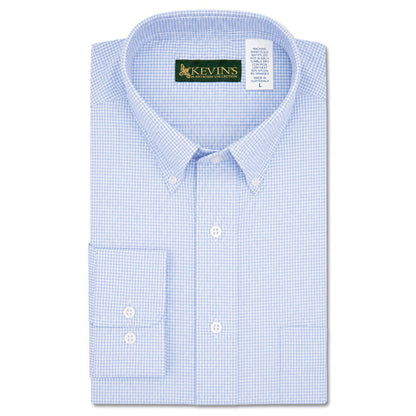 Light Blue Baby Gingham / S