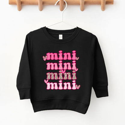 Mini 4x Valentine's crewneck sweatshirt, product photo 3
