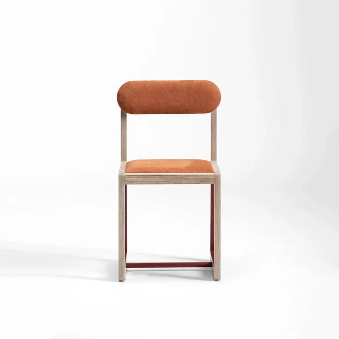 Kids Wooden Chair with Cushion Seat and Backrest or Modern Plywood Study Chair for Children