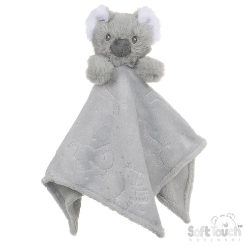 Koala Grey Embossed Comforter - Animals (36x36CM) (PK6) BC305-G