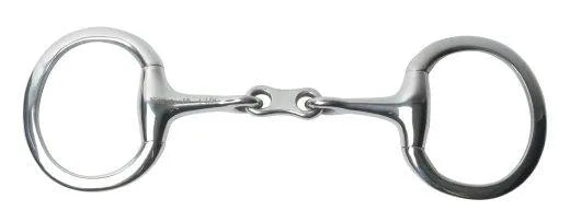 Korsteel Eggbutt French Link Snaffle - 4.5" -