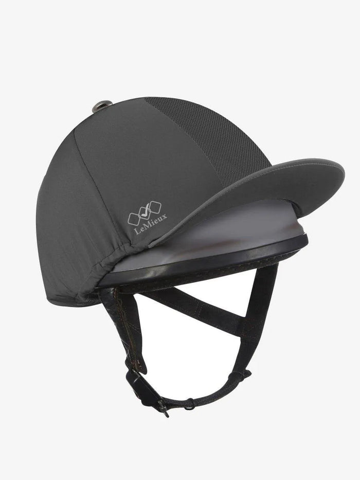 LeMieux Pro Mesh Hat Silk - Grey -
