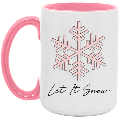 Let It Snow Mug (Pink)