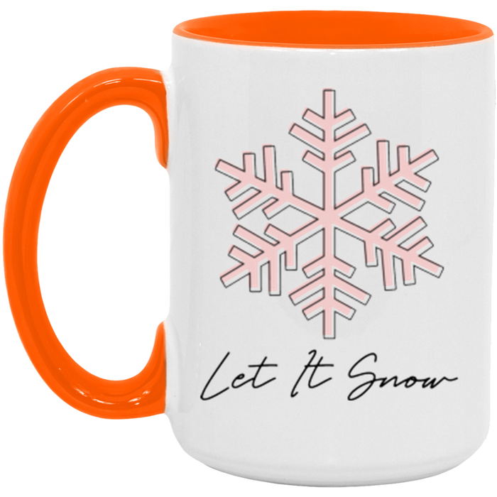 Let It Snow Mug (Pink), product photo 2