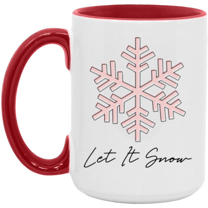 Let It Snow Mug (Pink), product photo 3