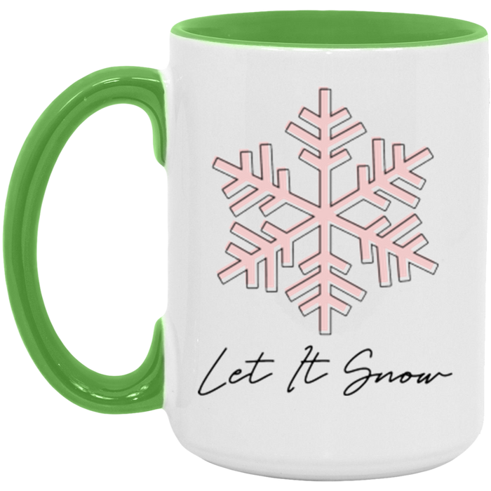 Let It Snow Mug (Pink), product photo 5