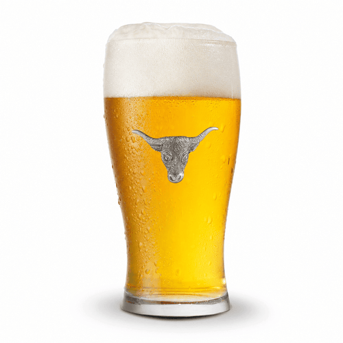Long  Horn Beer Glass 1