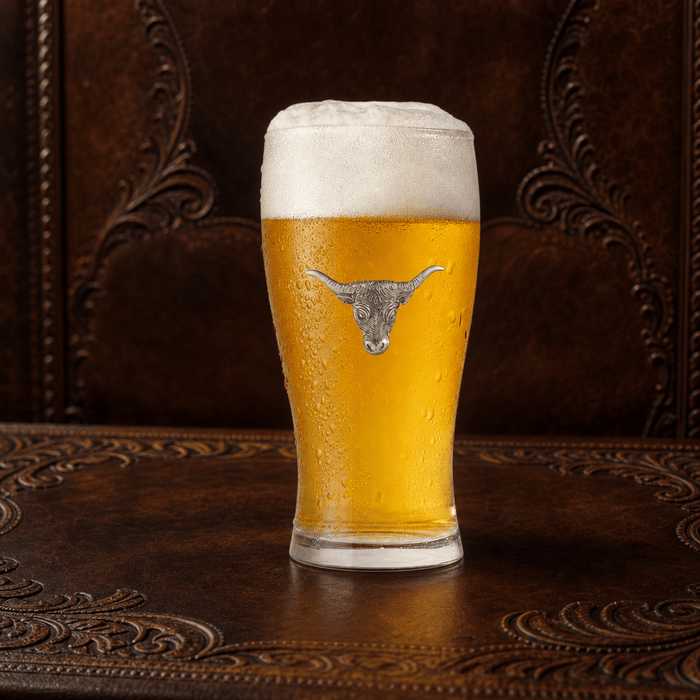 Long  Horn Beer Glass 2