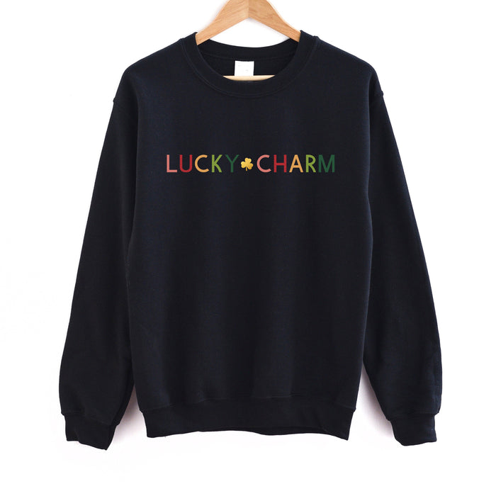 Lucky Charm crewneck sweatshirt, product photo 2