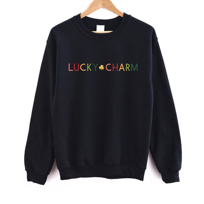Lucky Charm crewneck sweatshirt, product photo 2