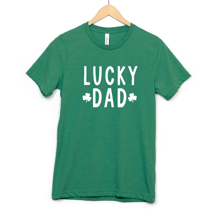 Lucky Dad graphic t-shirt