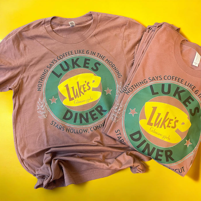 Lukes Diner Gilmore Girls Inspired T Shirt