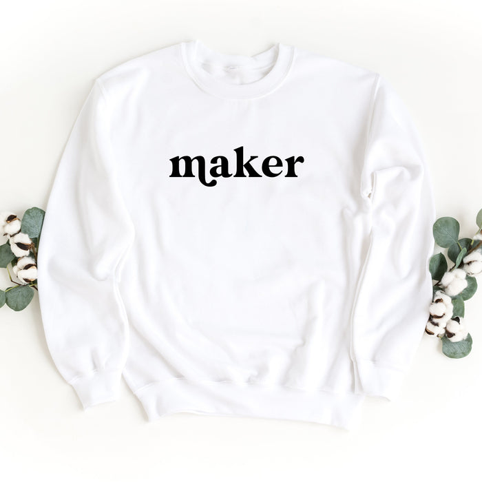 Maker crewneck sweatshirt, product photo 4