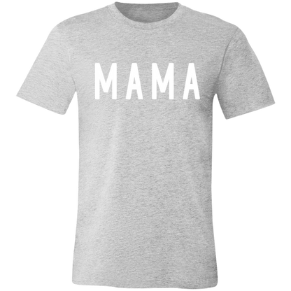 Mama Block graphic t-shirt in Athletic Heather
