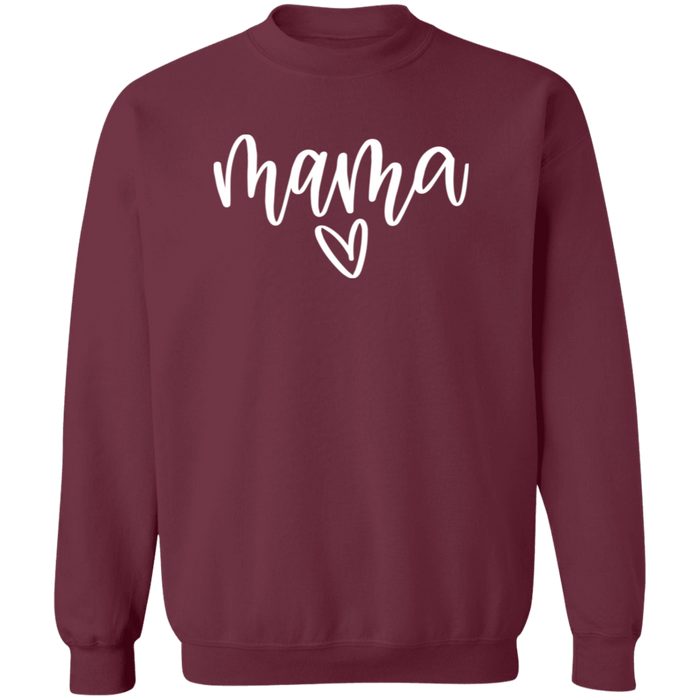 Mama crewneck sweatshirt in Maroon