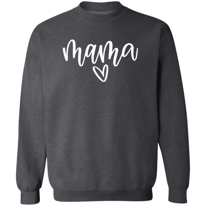 Mama crewneck sweatshirt in Dark Heather