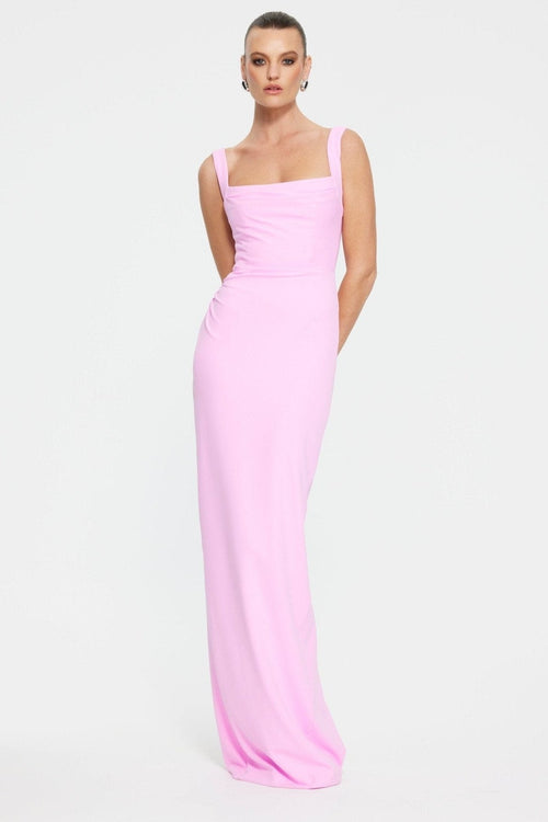 Marbella Gown - Taffy Pink