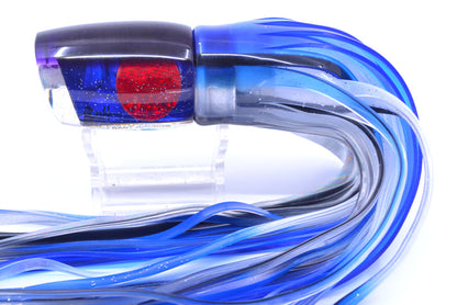 Marlin Magic Blue MOP Purple Back Red Eyes Baby Ruckus 10" 6.5oz Skirted Blue Skipjac