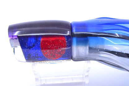 Marlin Magic Blue MOP Purple Back Red Eyes Baby Ruckus 10" 6.5oz Skirted Blue Skipjac