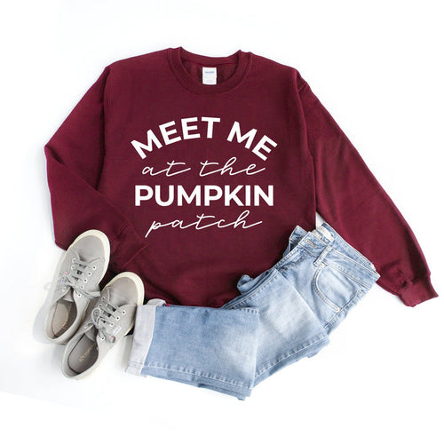Meet Me At The Pumpkin Patch crewneck sweatshirt
