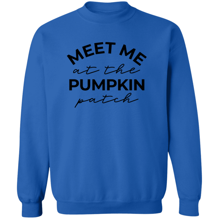 Meet Me At The Pumpkin Patch crewneck sweatshirt in Royal