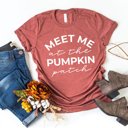 Meet Me At The Pumpkin Patch graphic t-shirt