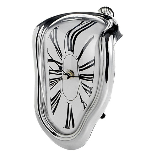 Gadget Gerbil Melting Clock Shelf Decor