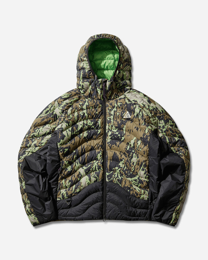 Nike Nike Acg "lava Flow" Men's Therma-Fit Adv Jacket College Grey/Black/Summit Whit Coats and Jackets Jackets II0917-009