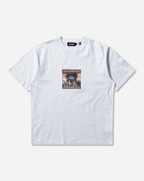 XLARGE GORILLA CDS COVER S/S TEE WHITE T-Shirts Shortsleeve 201261011010 0