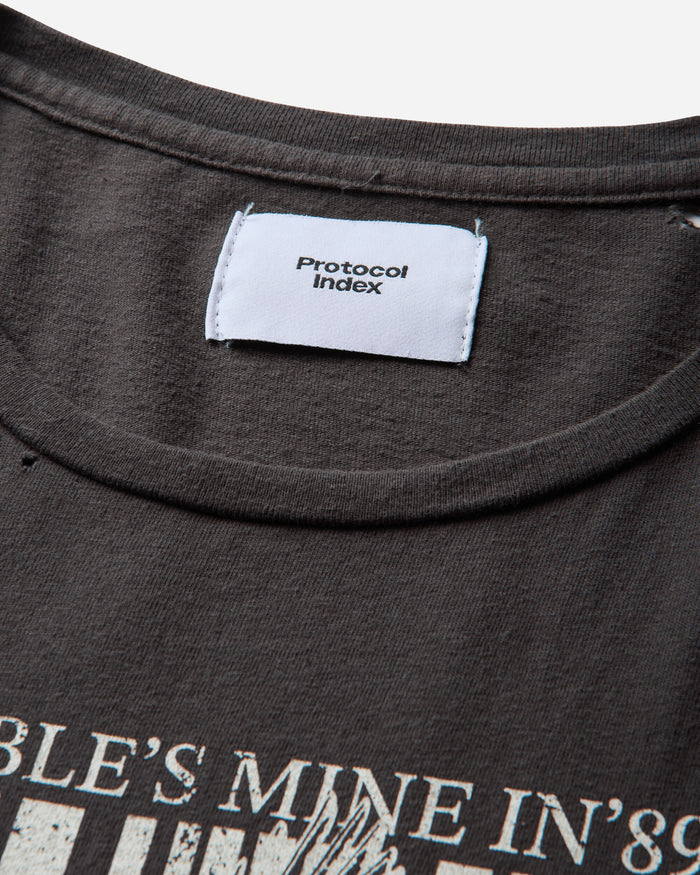 Protocol Index I Don T Dial Tshirt Black T-Shirts Shortsleeve PI26FWMT05 BLACK