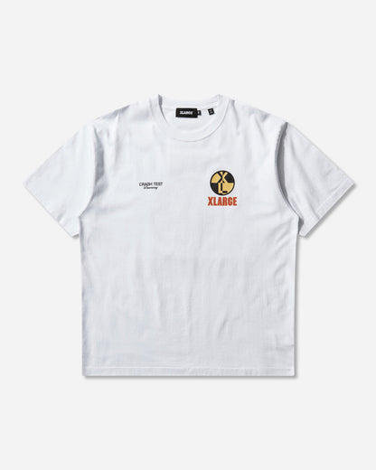 XLARGE CRASH TEST S/S TEE WHITE T-Shirts Shortsleeve 201261011007 0