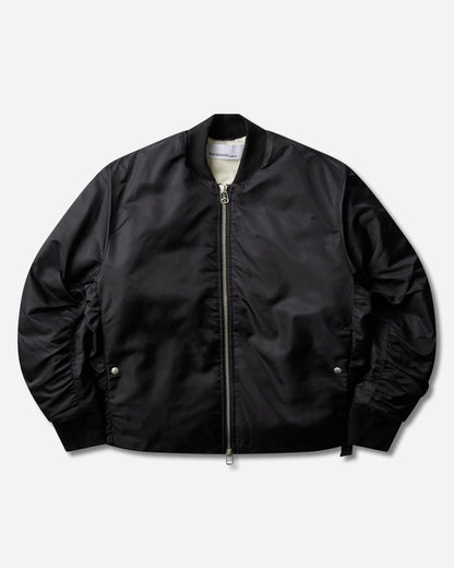 OAMC Peacemaker Minimal Bomber Black Coats and Jackets Bomber Jackets PCM4OB02ANY00299 BLACK