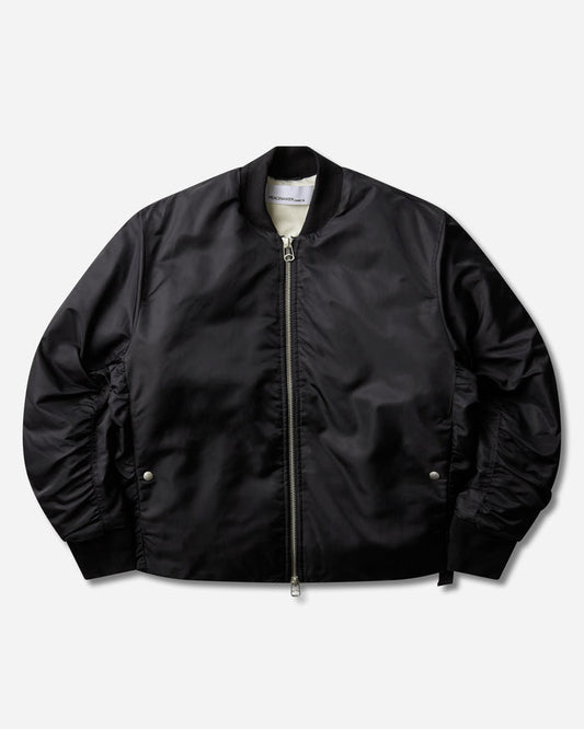 OAMC Peacemaker Minimal Bomber Black Coats and Jackets Bomber Jackets PCM4OB02ANY00299 BLACK