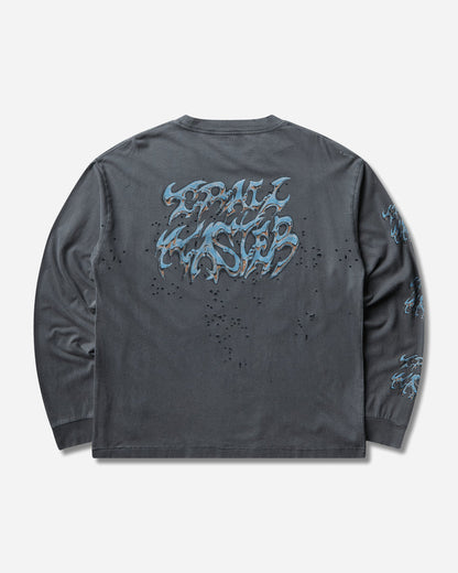 Satisfy Mothtech Long Tee Faded Black ScorpSleecePr T-Shirts Longsleeve 11073-01A40 01A40