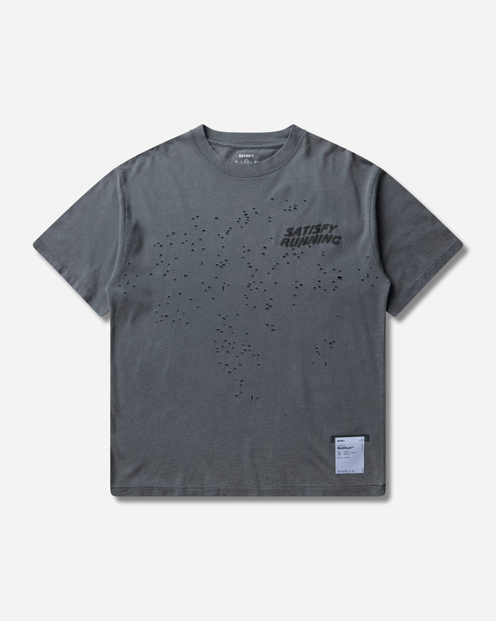 Satisfy Mothtech T Shirt Faded Black WA T-Shirts Shortsleeve 11006-01A08 01A08