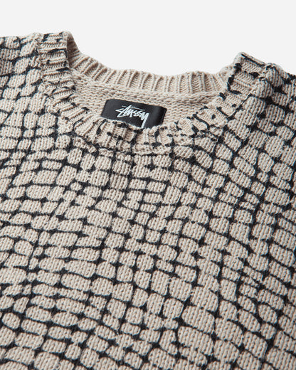 Stüssy Mesh Print Sweater Mesh Net Knitwears Sweaters 117313SJ 0572