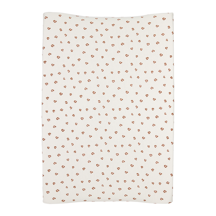 Meyco - Jersey Changing Mat Cover - Mini Panther Soft Pink - Mabel & Fox