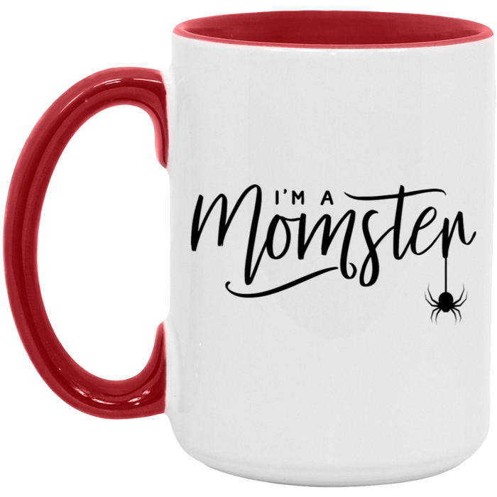 Momster ceramic coffee mug, product photo 2