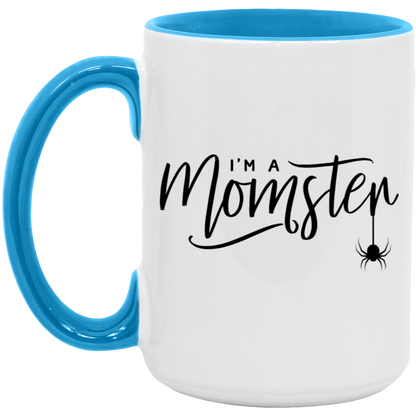 Momster ceramic coffee mug, product photo 3