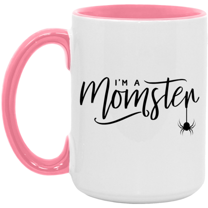 Momster ceramic coffee mug, product photo 5