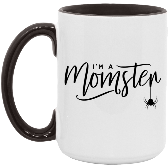 Momster ceramic coffee mug, product photo 6