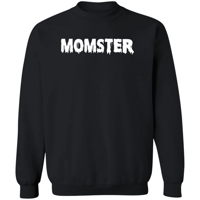 Momster crewneck sweatshirt in Black